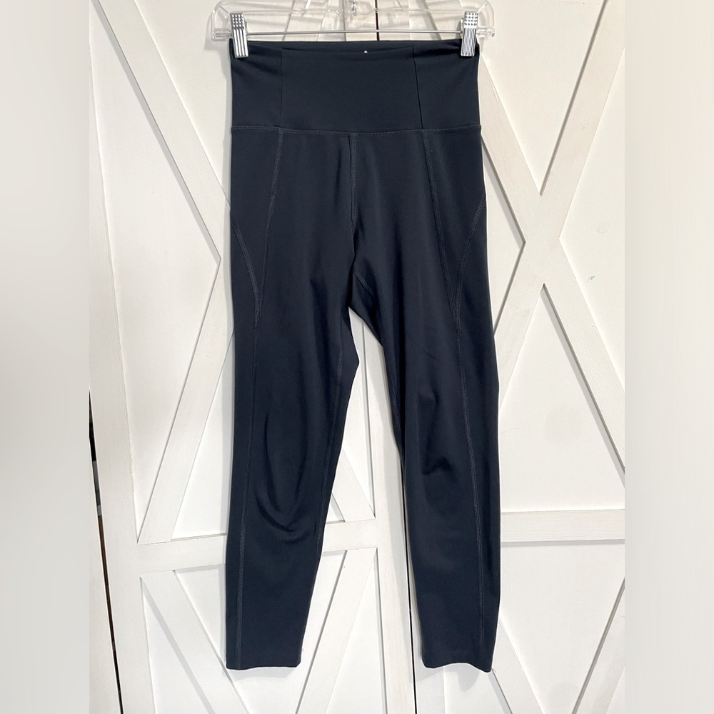Girlfriend Collective Navy Compressive‎ High-Rise Legging Size XS